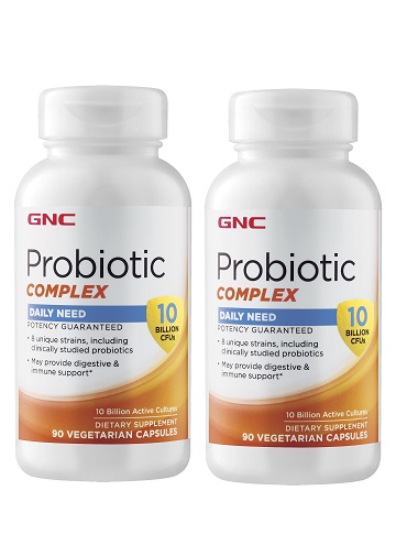 GNC 100億綜合益生菌 Probiotic Complex 90顆(一組2瓶)